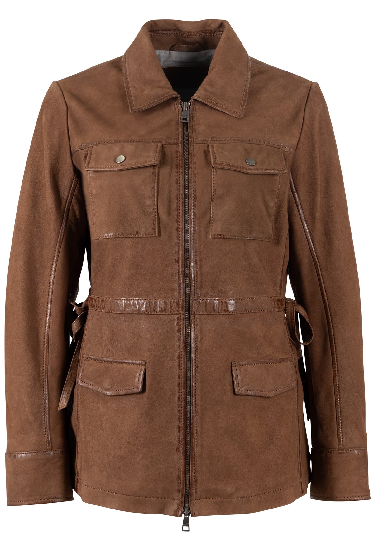 Lederjacke 1101-0804 dark cognac 