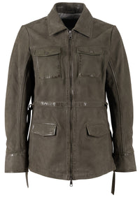 Lederjacke 1101-0804 olive