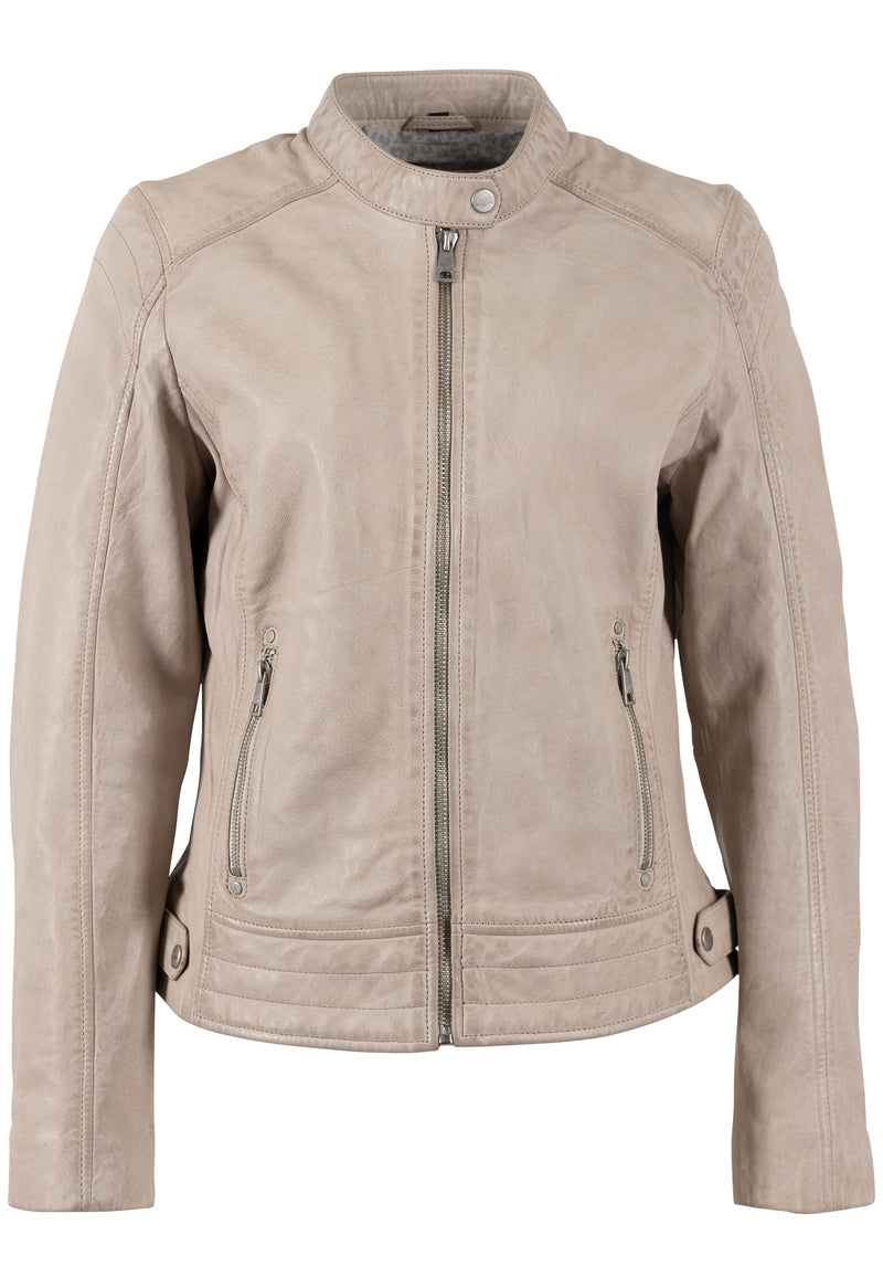 Lederjacke 1101-0812 ivory