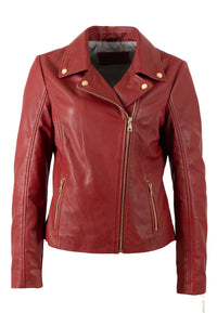 Bikerjacke 1101-0834 red