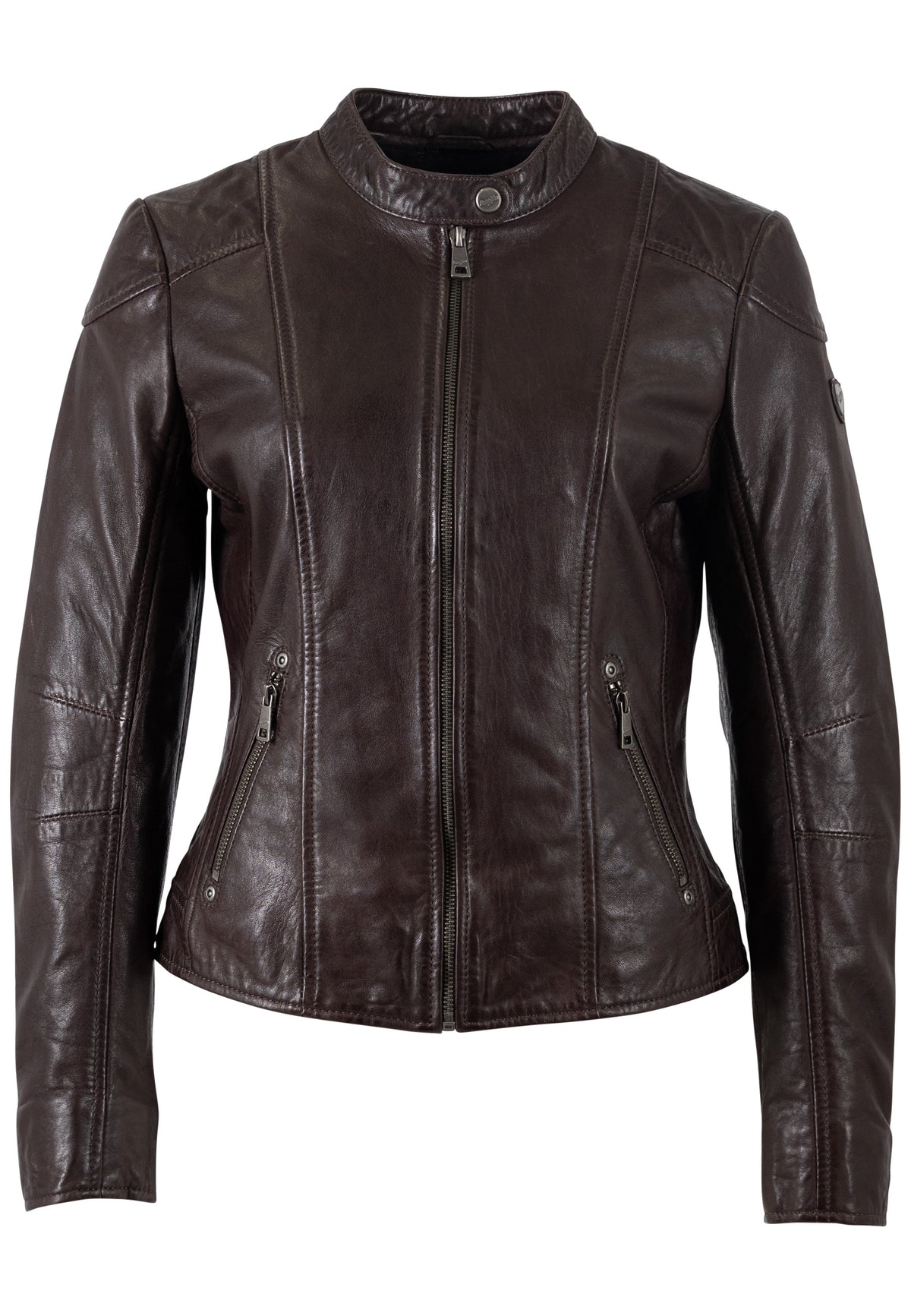 Lederjacke 1101-0836 dark brown 
