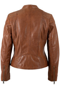 Lederjacke 1101-0836 cognac