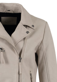 Bikerjacke 1101-0874 ivory
