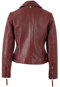 Bikerjacke 1101-0874 wine