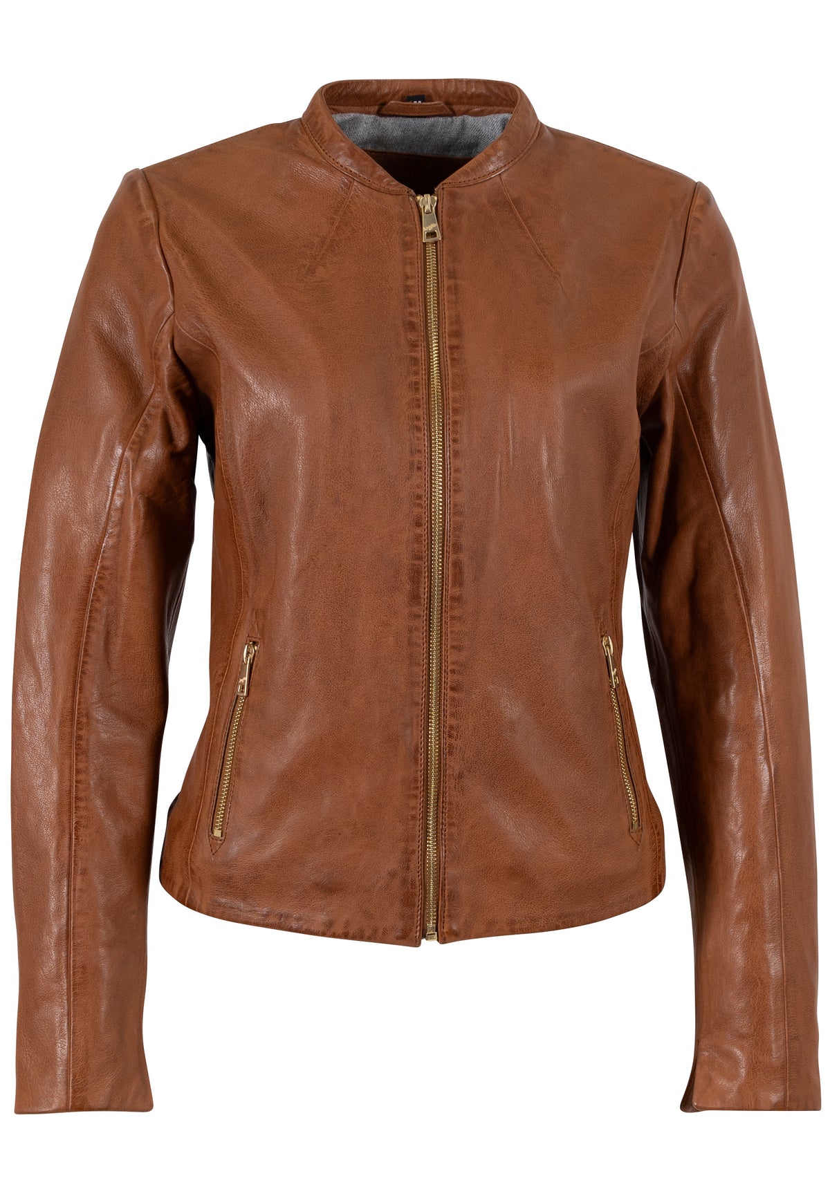 Lederjacke 1101-0893 cognac