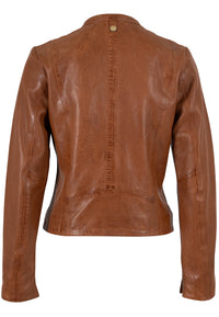 Lederjacke 1101-0893 cognac