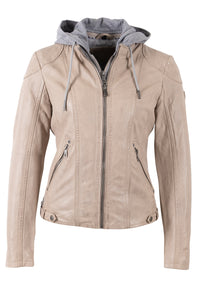 Lederjacke 1101-0894 cream