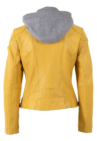 Lederjacke 1101-0894 maize