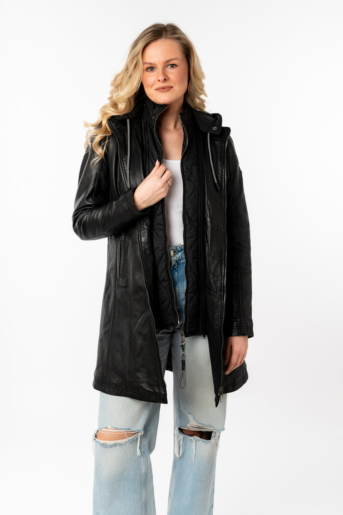 Ledermantel 1102-0025 black