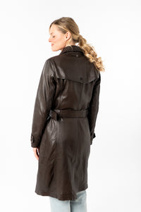 Ledermantel 1102-0026 dark brown