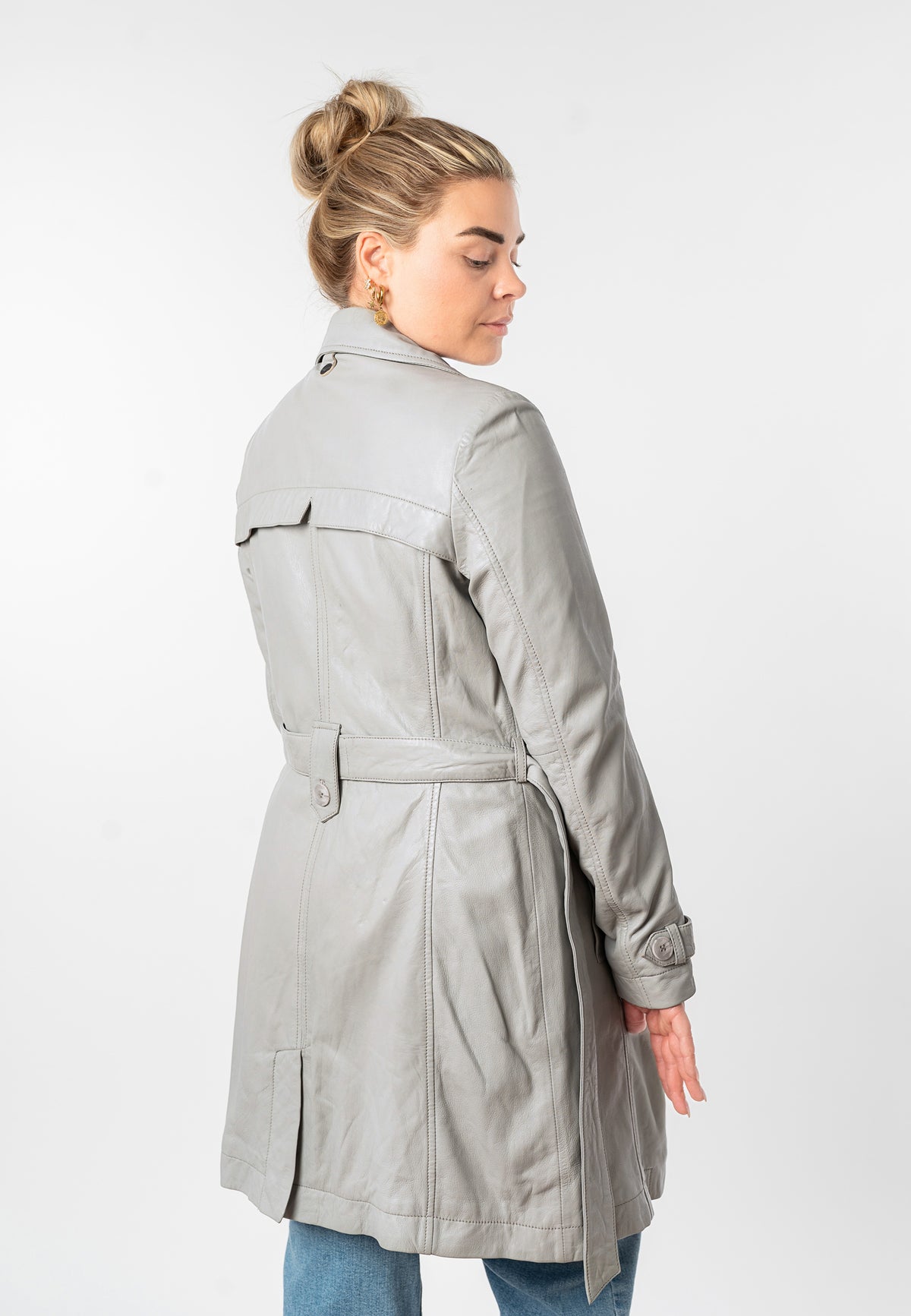 Mantel 1102-0034 silver grey