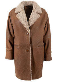 Ledermantel 1102-0020 camel