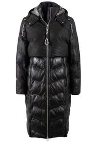 Ledermantel 1102-0022 dark anthracite
