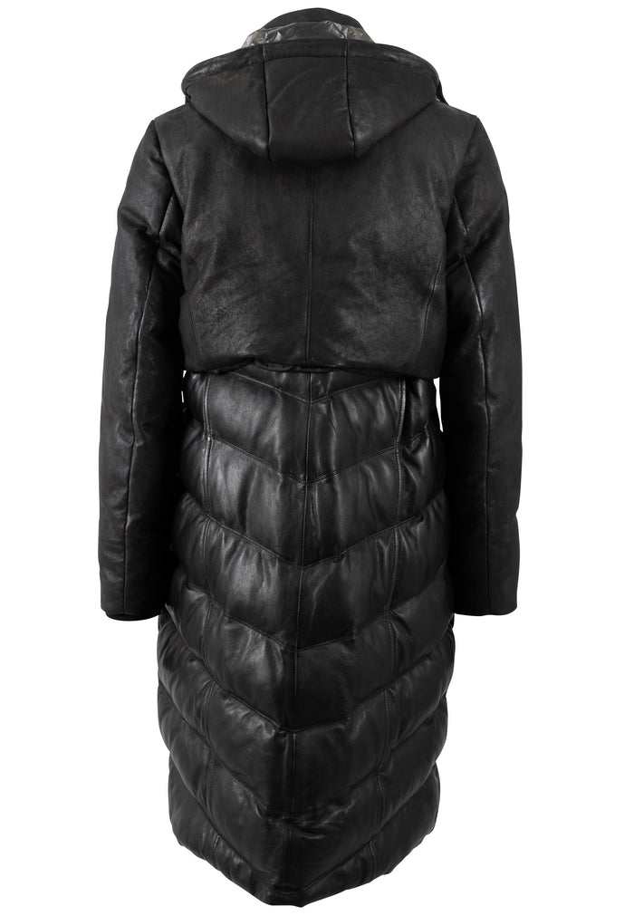 Ledermantel 1102-0022 dark anthracite