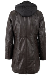 Ledermantel 1102-0025 dark brown