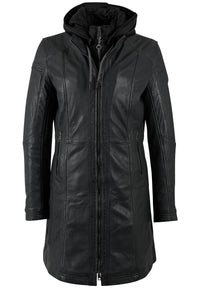 Ledermantel 1102-0025 forest green