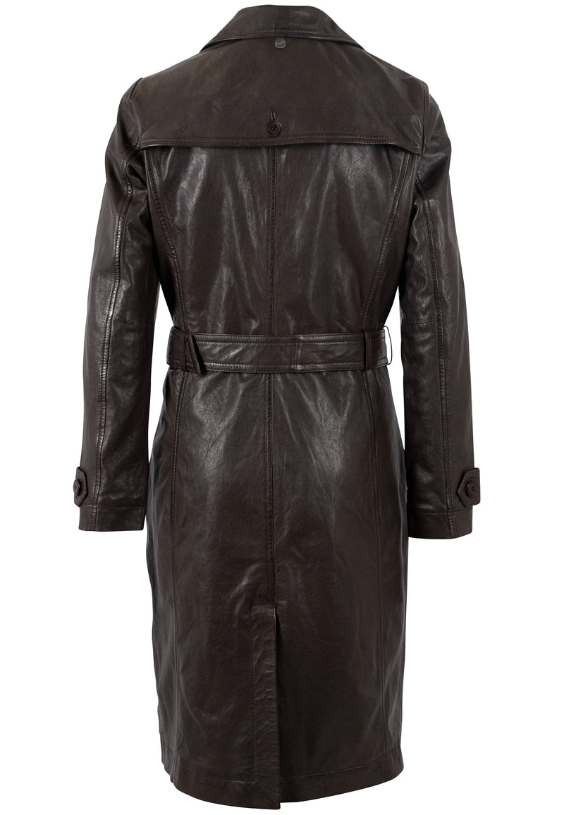 Ledermantel 1102-0026 dark brown
