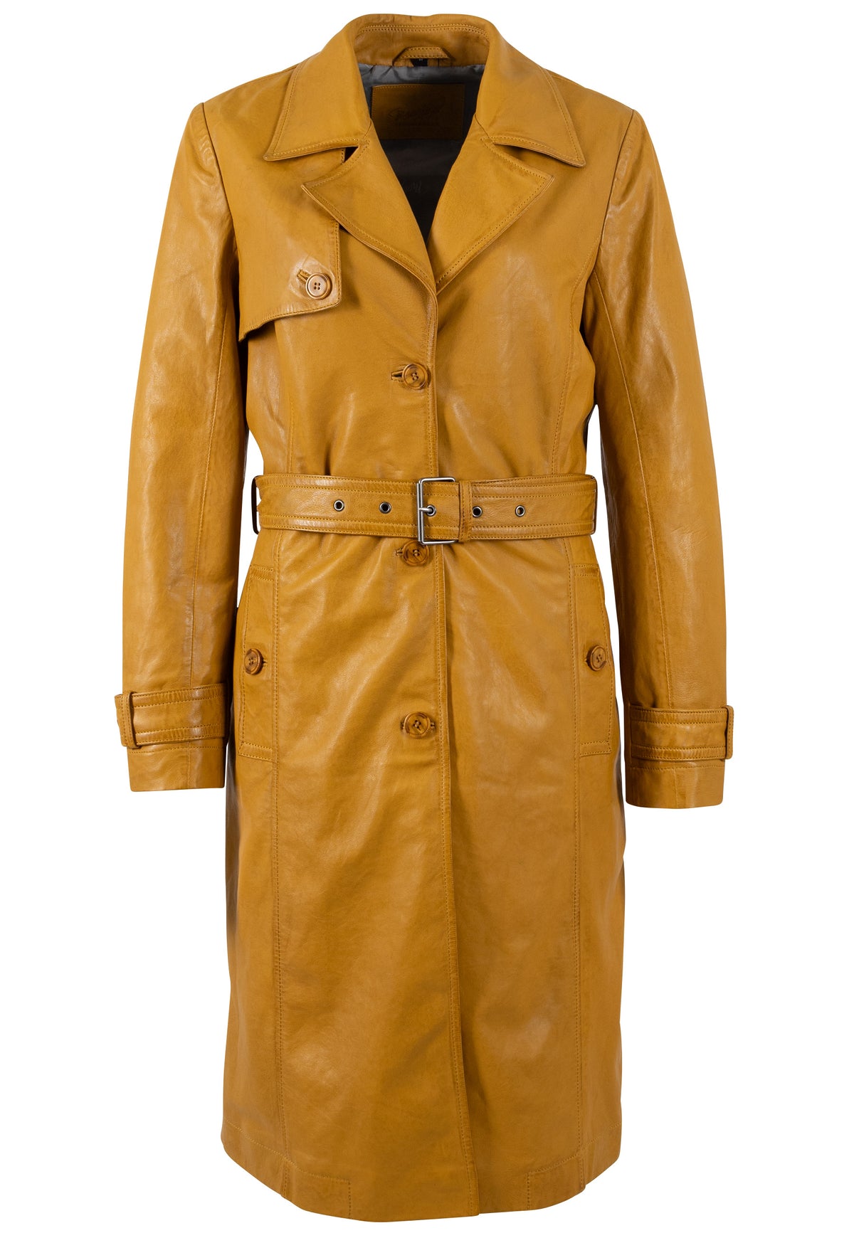 Ledermantel 1102-0026 dark yellow