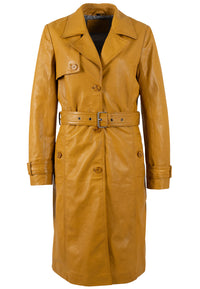 Ledermantel 1102-0026 dark yellow