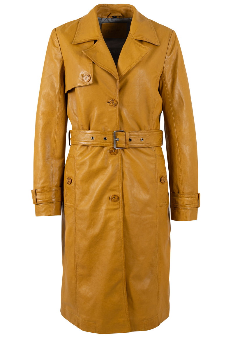 Ledermantel 1102-0026 dark yellow