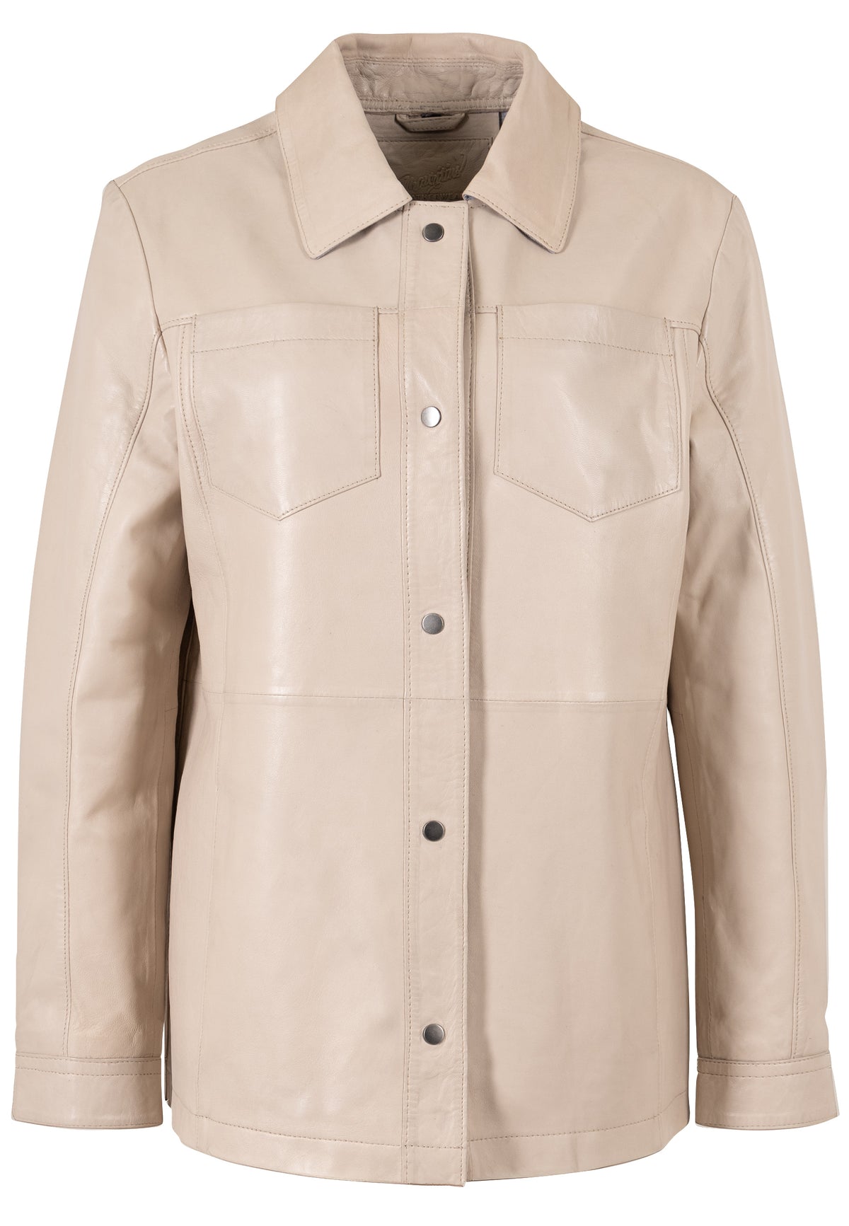 Lederhemd 1106-0012 cream