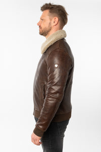 Lederjacke 1201-0773 brown