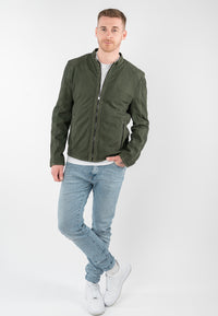 Lederjacke 1201-0776 olive