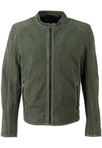 Lederjacke 1201-0776 olive
