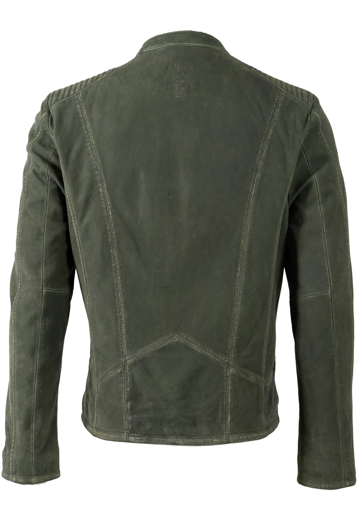 Lederjacke 1201-0776 olive