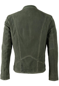 Lederjacke 1201-0776 olive
