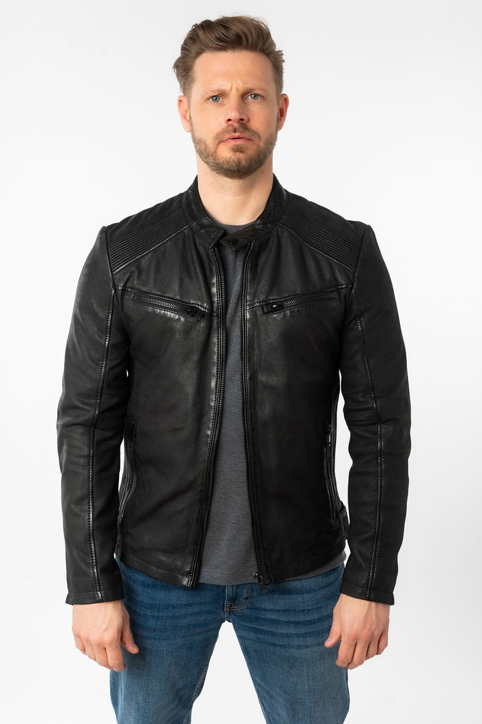 Bikerjacke 1201-0780 black