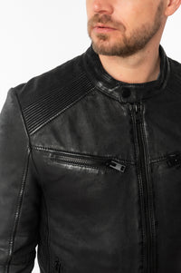 Bikerjacke 1201-0780 black