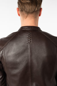Lederjacke 1201-0781 dark brown