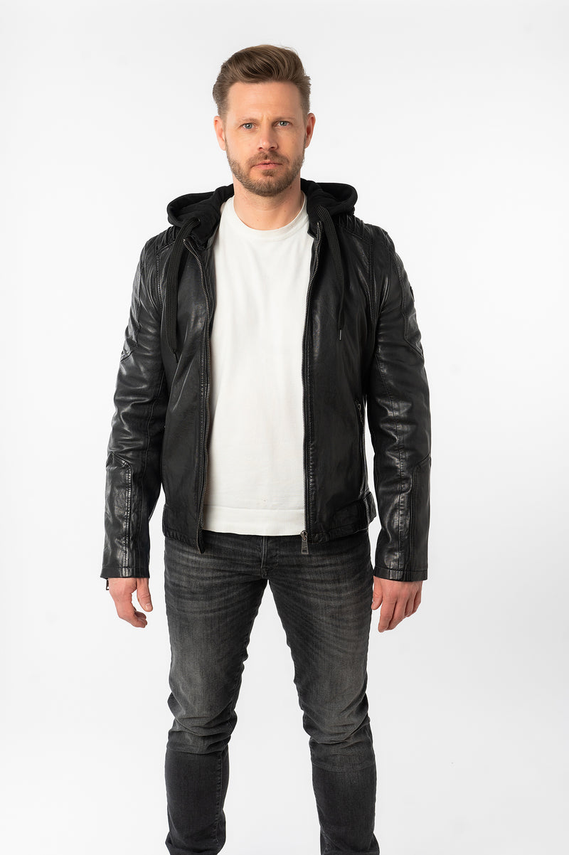 Bikerjacke 1201-0782 dark anthracite