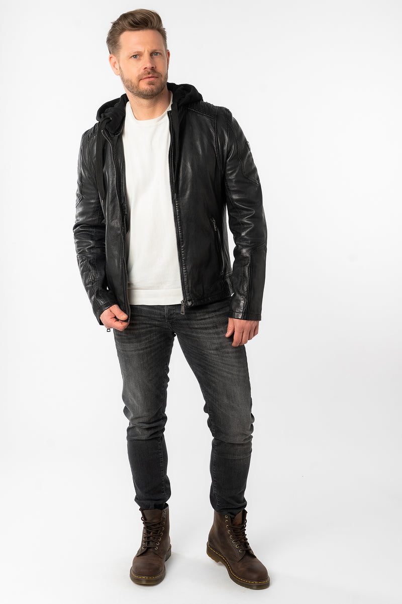Bikerjacke 1201-0782 dark anthracite