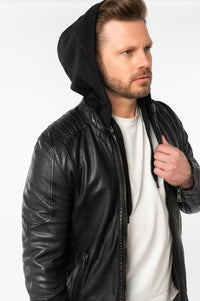 Bikerjacke 1201-0782 dark anthracite