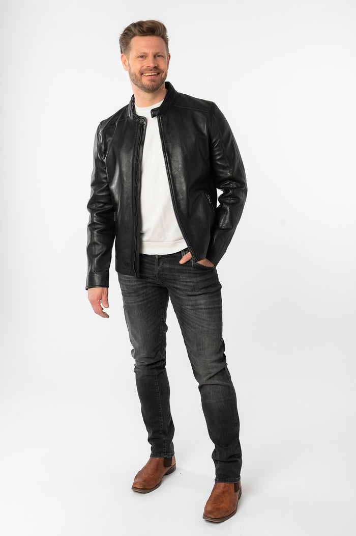 Lederjacke 1201-0790 black