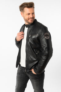 Bikerjacke 1201-0791 anthracite