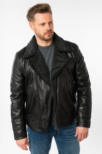 Lederjacke 1201-0797 black 