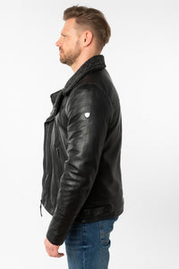 Lederjacke 1201-0797 black 