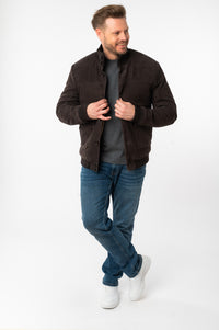 Lederjacke 1201-0808 dark brown