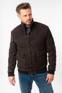 Lederjacke 1201-0808 dark brown