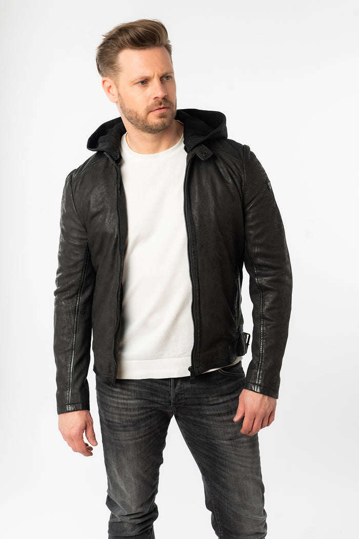 Bikerjacke 1201-0809 black