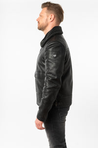 Lederjacke 1201-0854 black