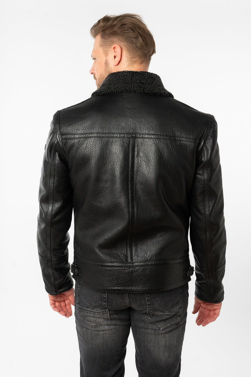 Lederjacke 1201-0854 black