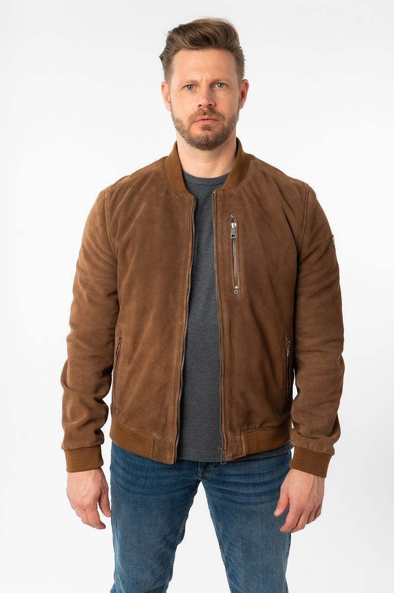 Lederjacke 1201-0856 light brown