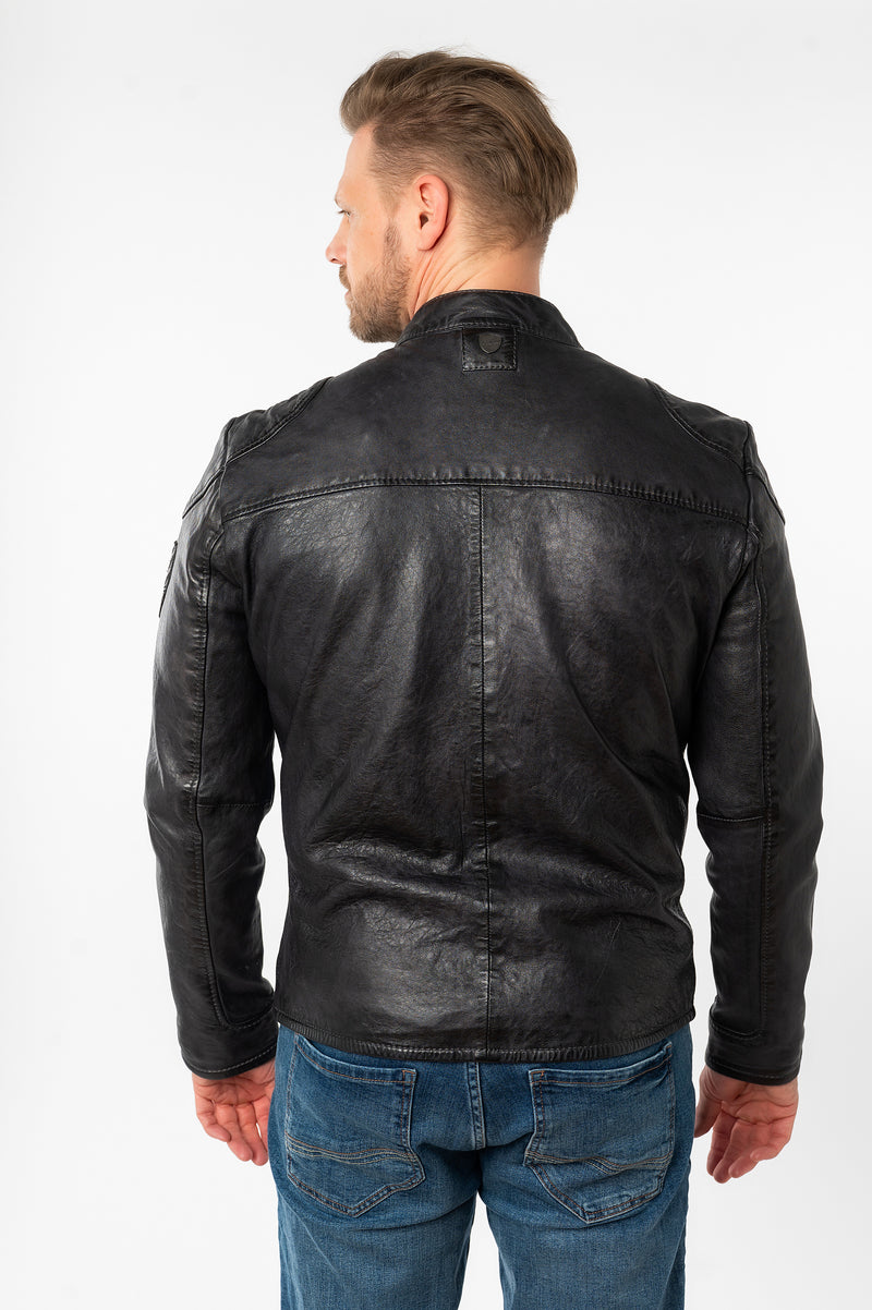 Bikerjacke 1201-0860 dark anthracite