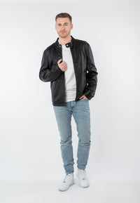 Lederjacke 1201-0903 black