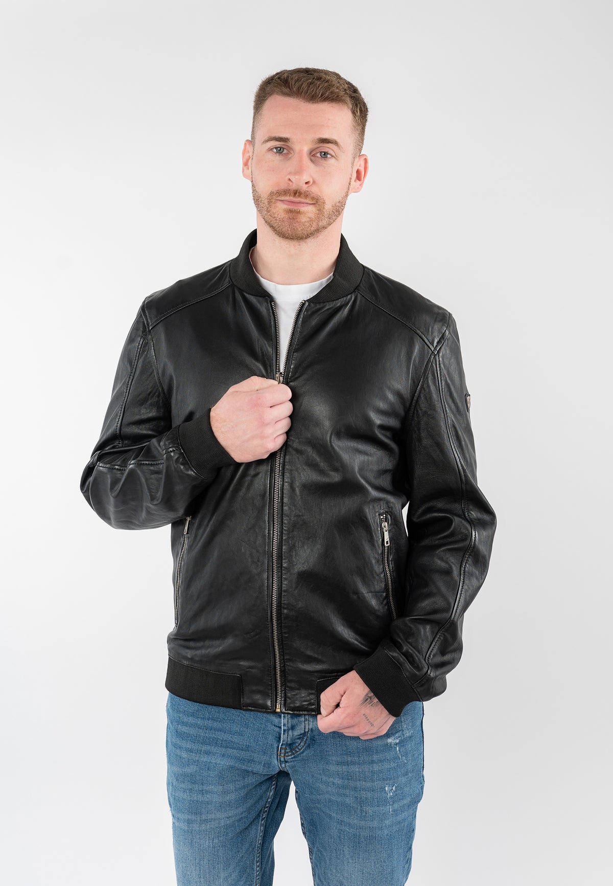 Lederjacke 1201-0905 black