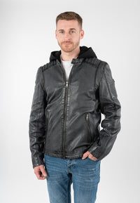 Bikerjacke 1201-0917 anthracite